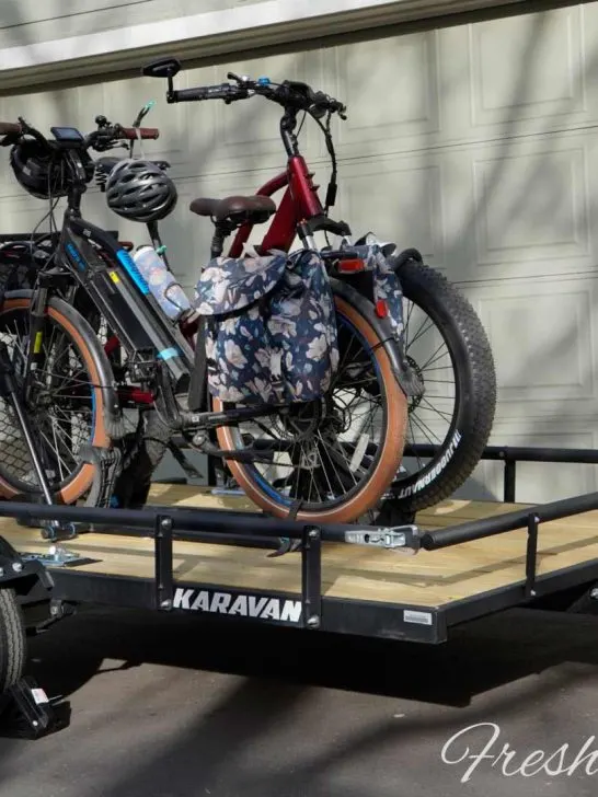 My Alternative to Hitch Racks for eBikes: A Utility Trailer